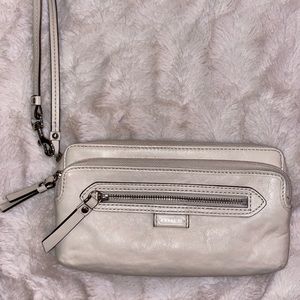 Coach leather wristlet